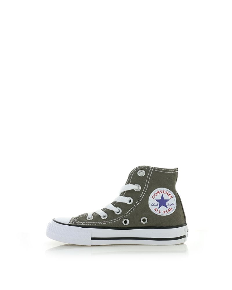 Detské tmavosivé vysoké tenisky Chuck Taylor All Star Core